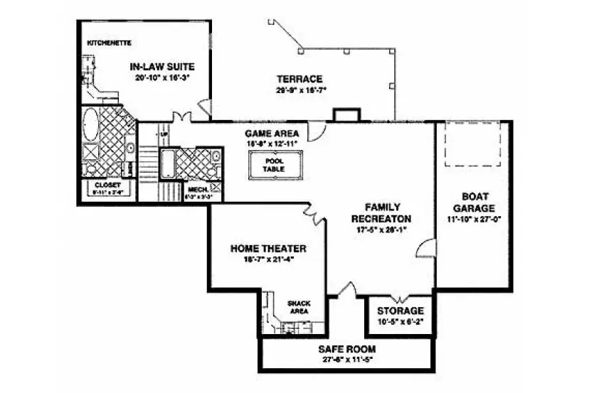 Proiecte de casa cu un etaj in stil american