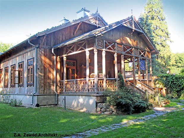 Proiecte de case in stil traditional polonez elegante