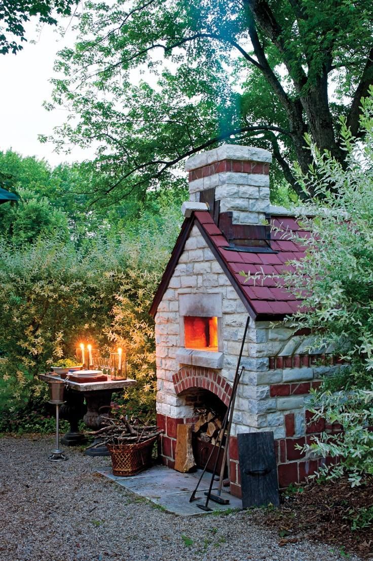How to build an outdoor brick oven