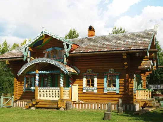 proiecte de case in stil rusesc Russian style house plans 10