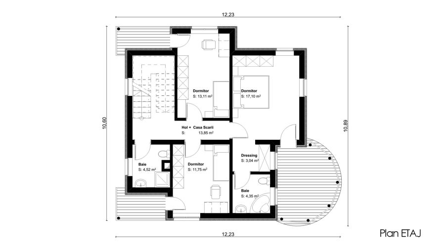 proiecte de case mici cu etaj tiny one story house plans 9