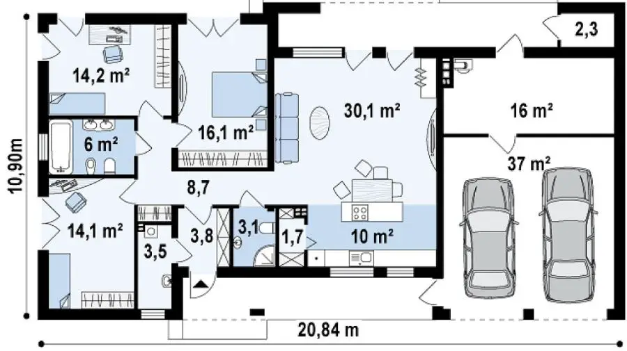 House plans for young couples