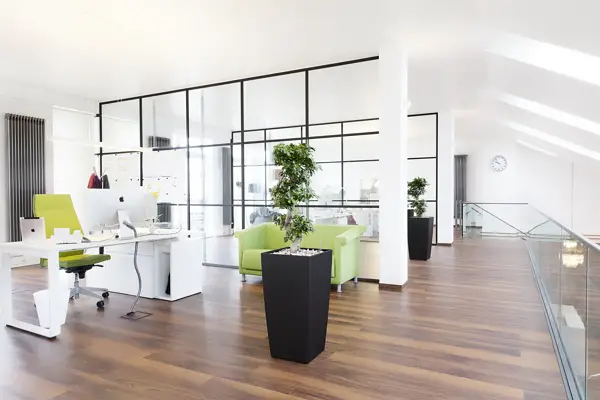 Amenajarea unui birou in stil modern Modern office interior design ideas 7