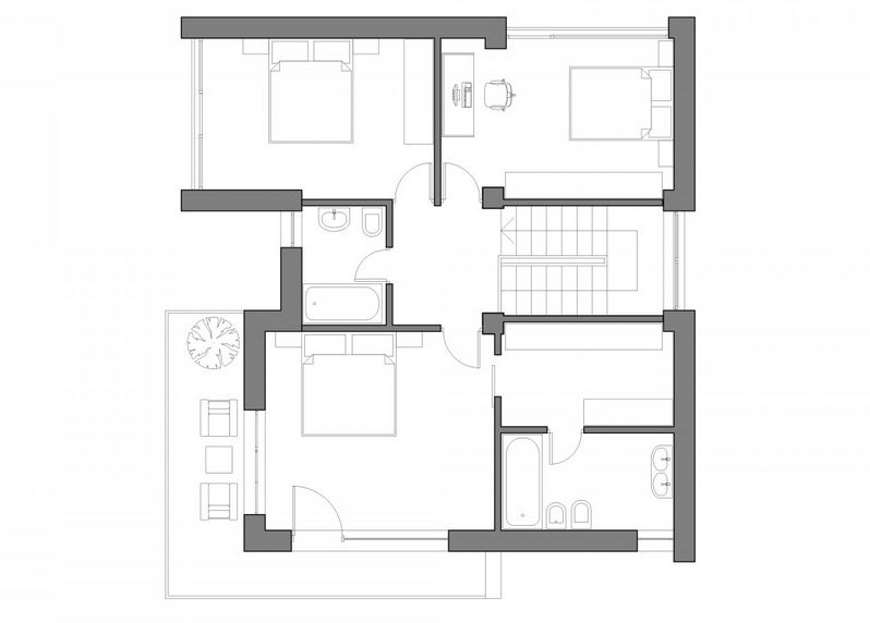 modele de case cu si fara etaj one and two story house plans 10