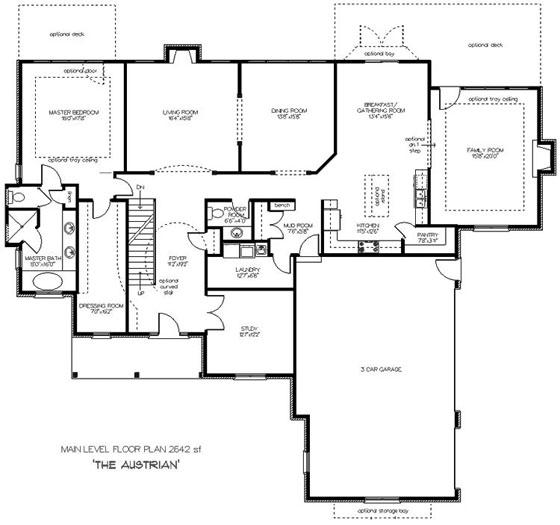 Austrian Style House Plans Mountains Beauty