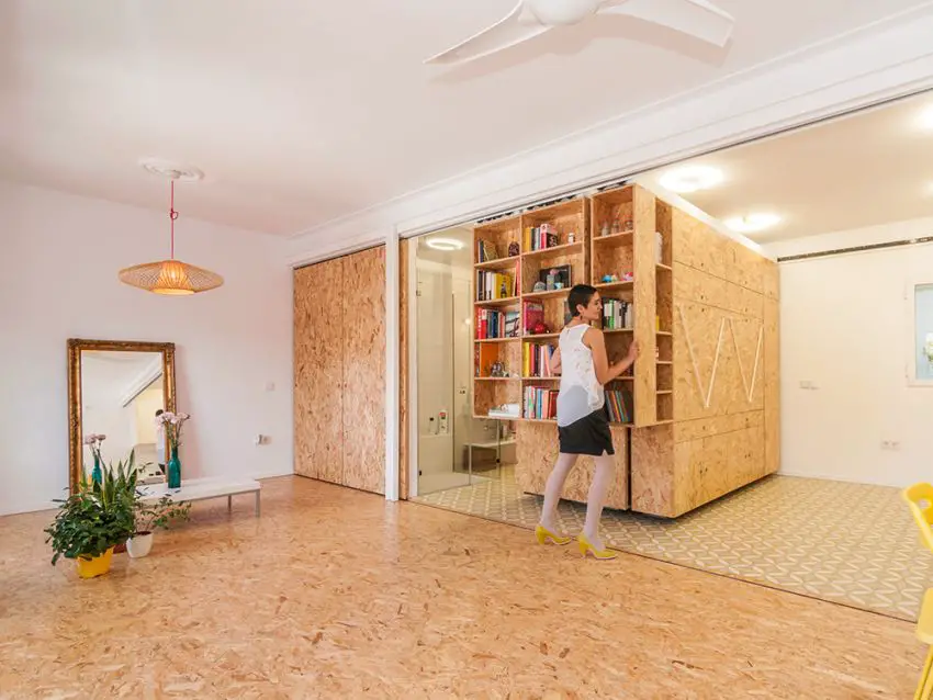 transformarea unei garsoniere in apartament transforming a studio apartment 10