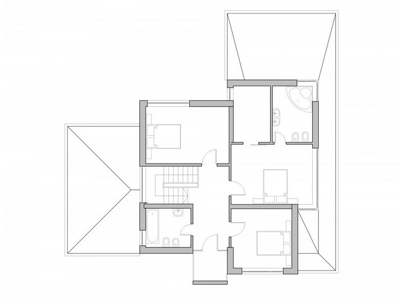 proiecte de case cu trei dormitoare Three bedroom house plans 4