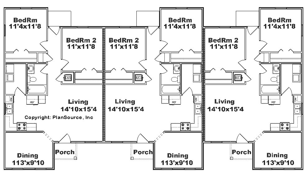 triplex-house-plans-cost-cutting-living