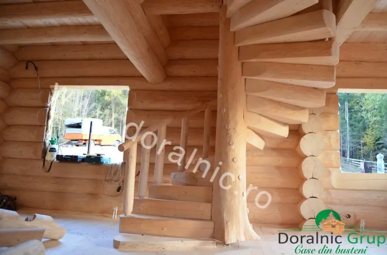 case ieftine din lemn rotund Cheap log houses 3