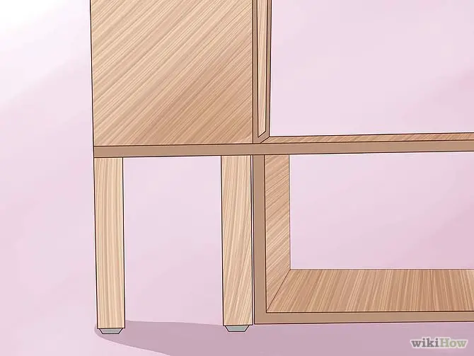 construirea unui pat din lemn How to build a wood frame bed 14