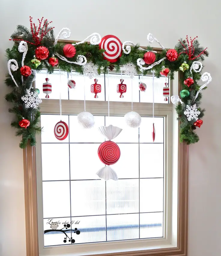 decorarea geamurilor de craciun Christmas window design ideas 3