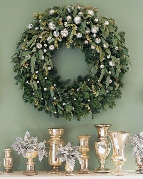 decoratiuni din crengi de brad Christmas fir branches decorations 14