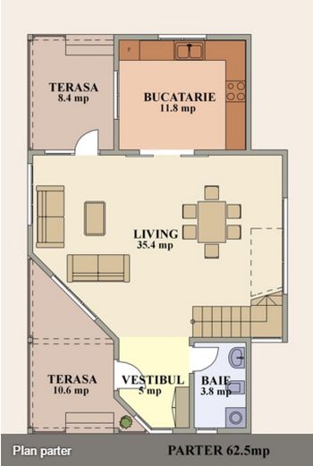 case cu mansarda sub 150 de metri patrati loft houses under 150 square meters 13