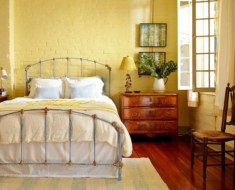 dormitoare cu pereti din caramida Bedrooms with brick walls 6