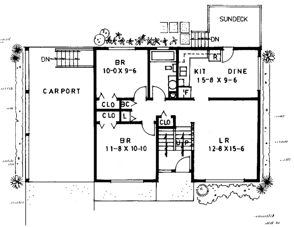 proiecte de case cu doua intrari Split entry house plans 4