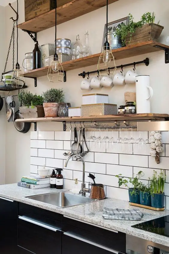 Amenajarea unei bucatarii in stil rustic rustic style kitchen design ideas 13