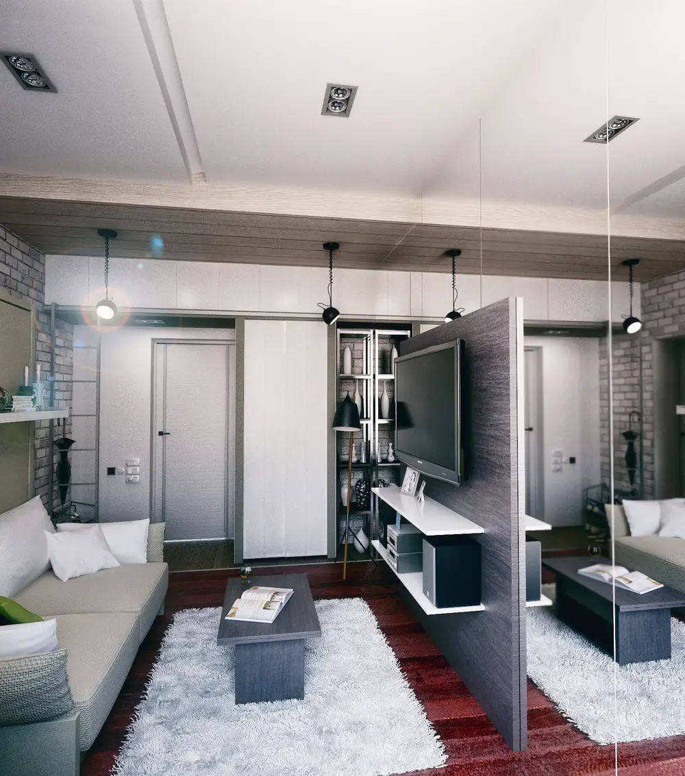 amenajarea unui apartament sub 30 de metri patrati Under 30 square meter apartment design ideas 15
