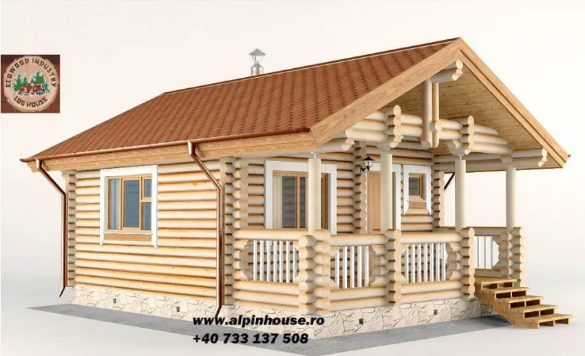 case ieftine din busteni cheap log houses