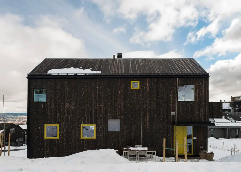 Case norvegiene din lemn frumoase