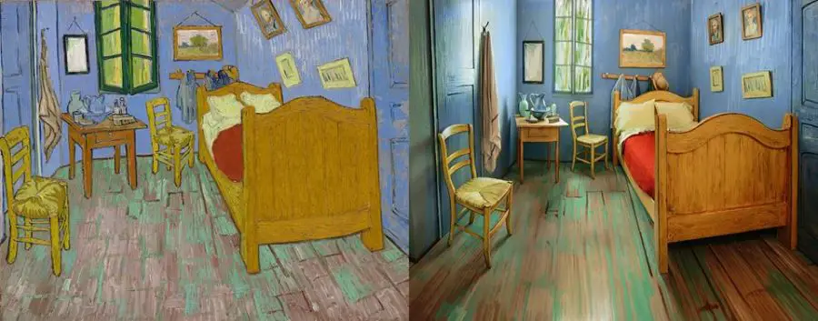 Dormitorul lui van Gogh din Chicago