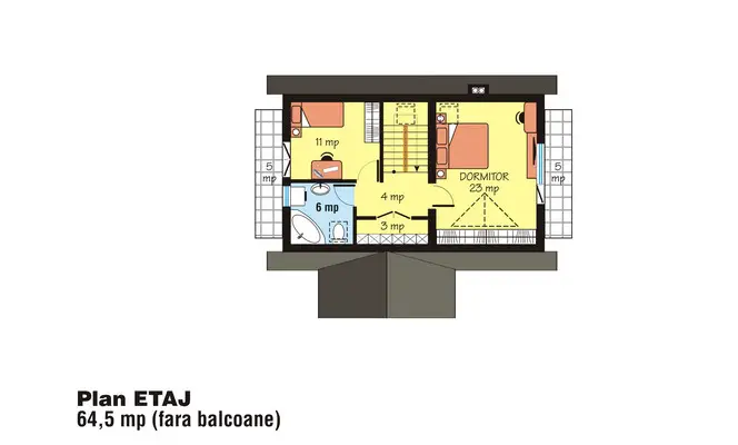case cu mansarda sub 150 de metri patrati attic houses under 150 square meters 4