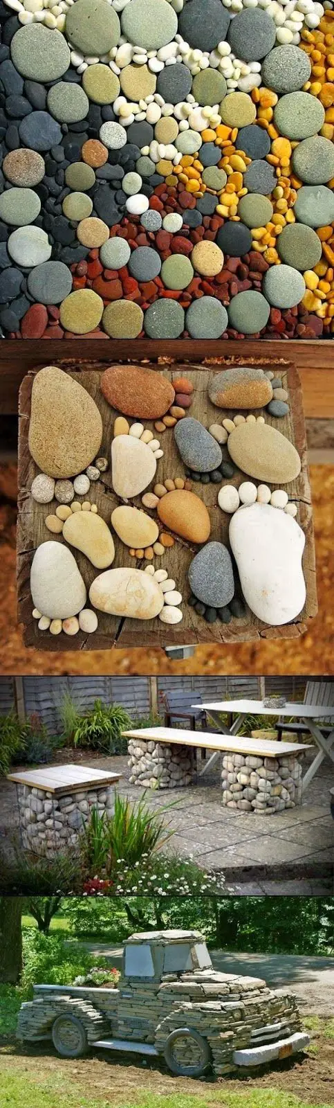 pietre decorative pentru gradina Decorative stone garden landscaping ideas 9