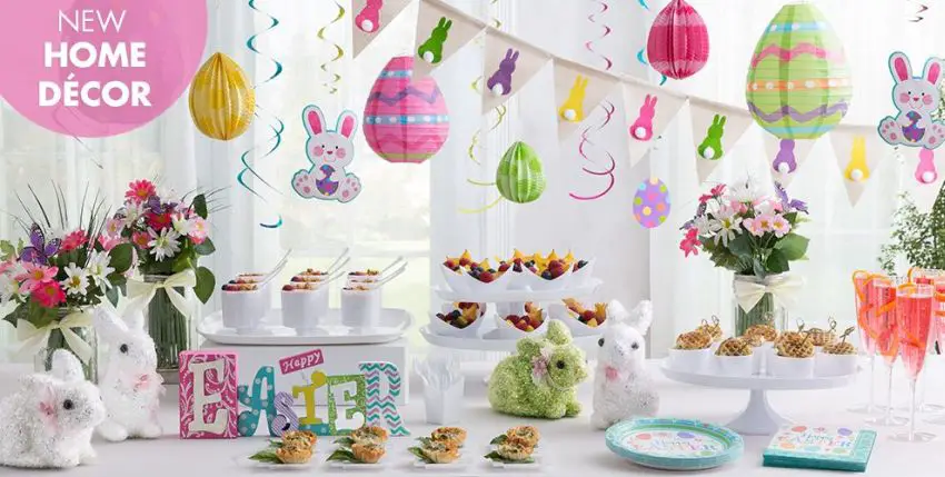 decoratiuni pentru masa de Paste Table Easter decorations 1