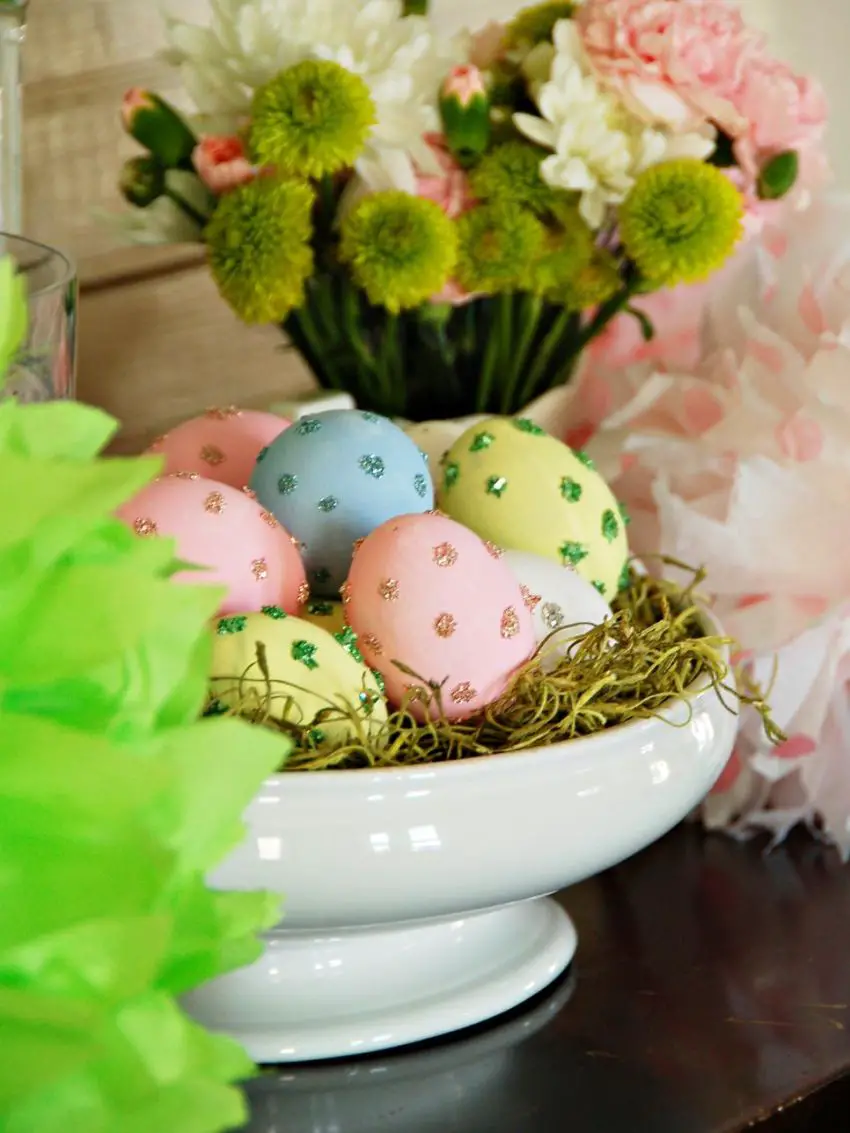 decoratiuni pentru masa de Paste Table Easter decorations 13