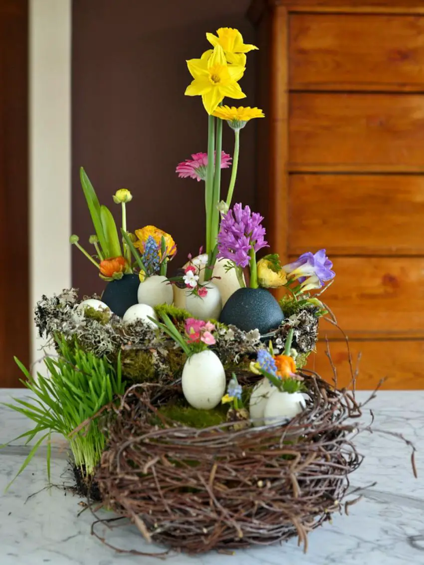decoratiuni pentru masa de Paste Table Easter decorations 14