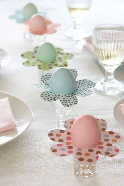decoratiuni pentru masa de Paste Table Easter decorations 2