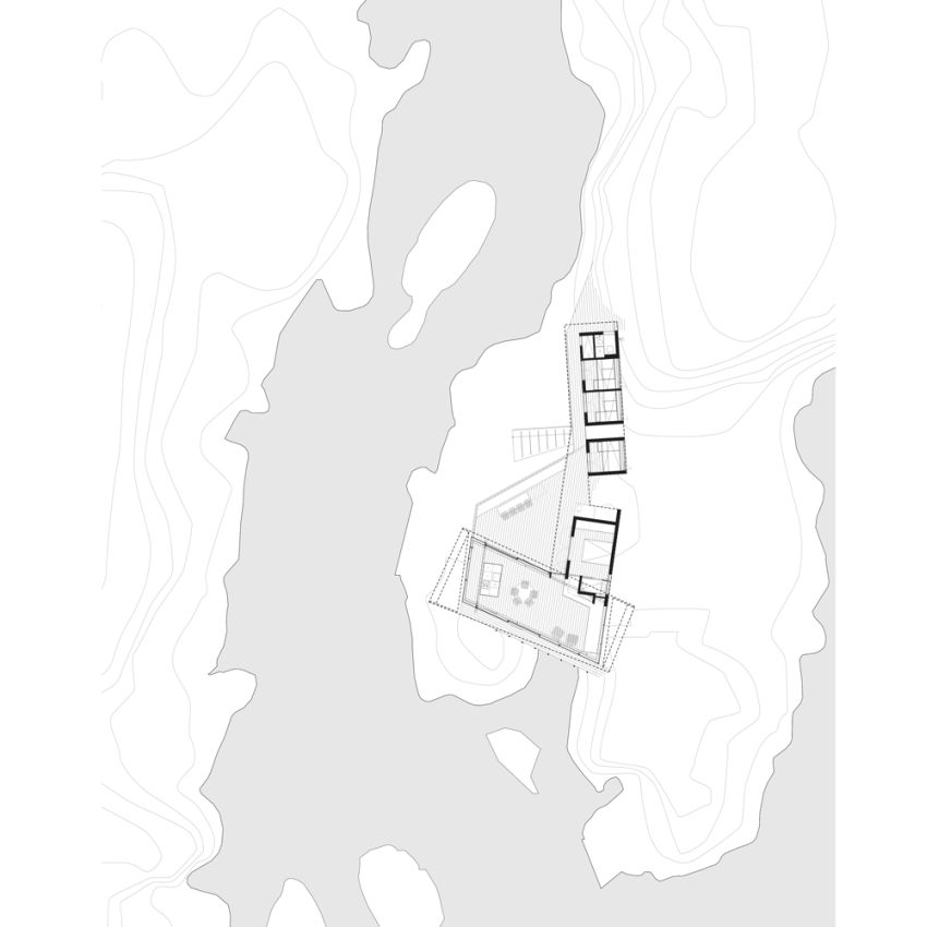 Design contemporan - topografia locului unde este amplasata casa