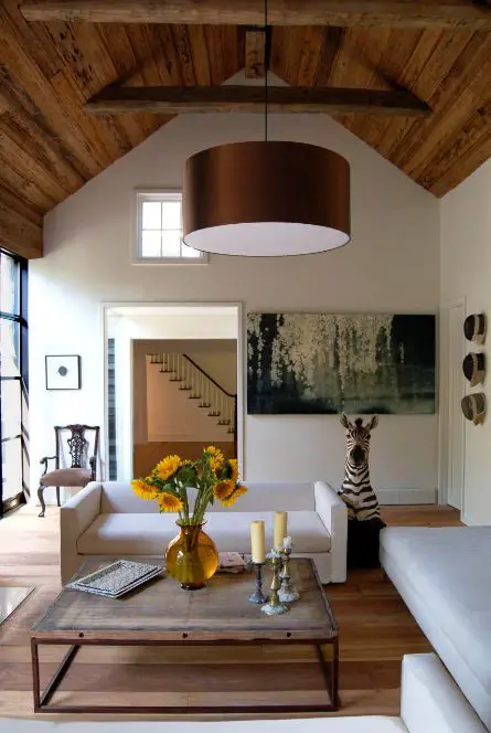 livinguri cu tavan din lemn wood ceiling living rooms 14