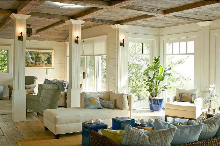 livinguri cu tavan din lemn wood ceiling living rooms 8