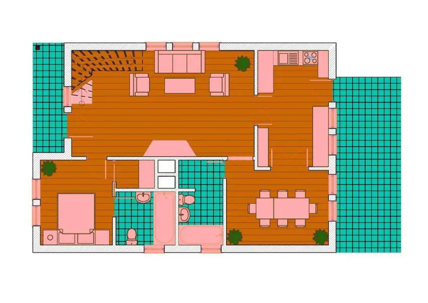 proiecte de case cu etaj mansardat attic house plans 12