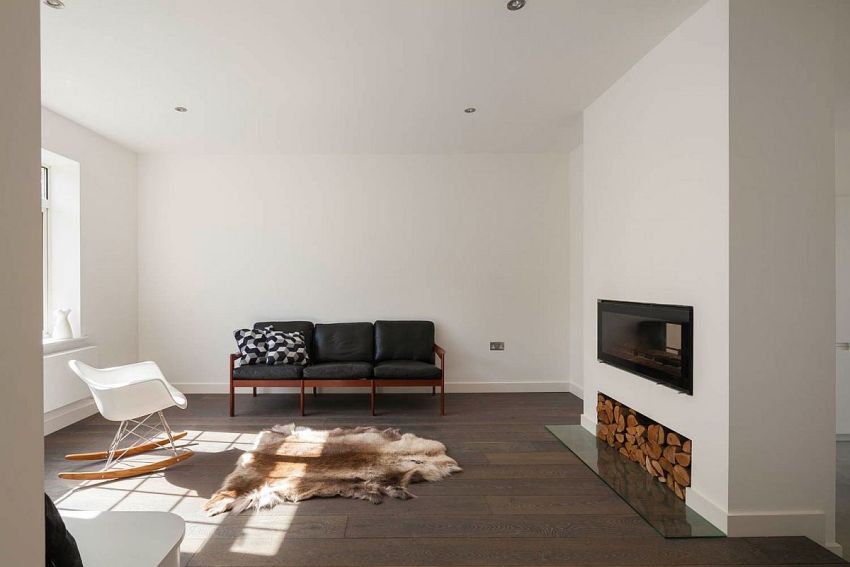 casuta din curte minimalist London home extension 6