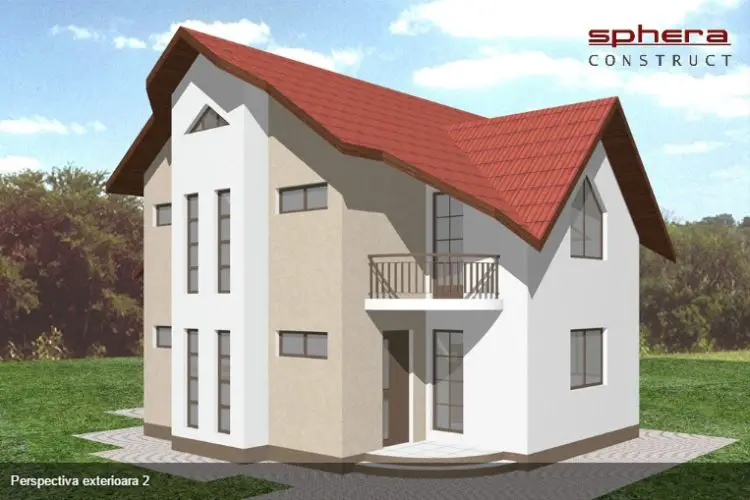 proiecte de case intre 100 si 160 de mp House plans under 160 square meters 6