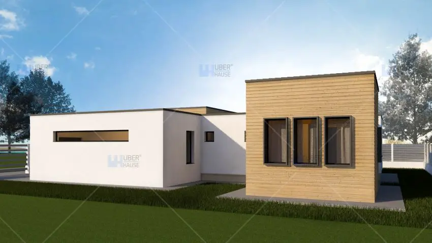 case mici, cu garaj integrat Small houses with built-in garage 2