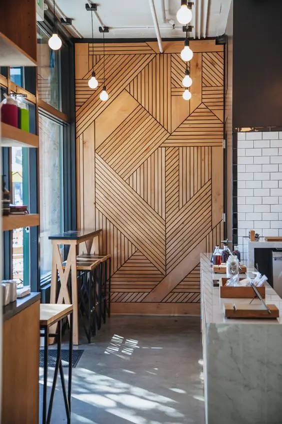 Interioare cu lambriu de lemn wood panel design ideas 13