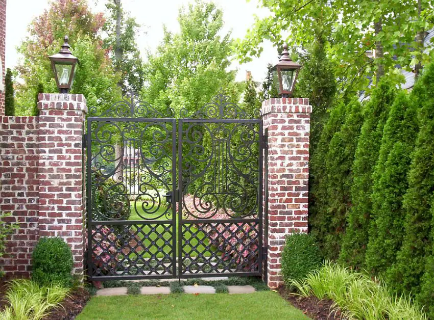 idei pentru spatiul de la poarta gate landscaping ideas 8