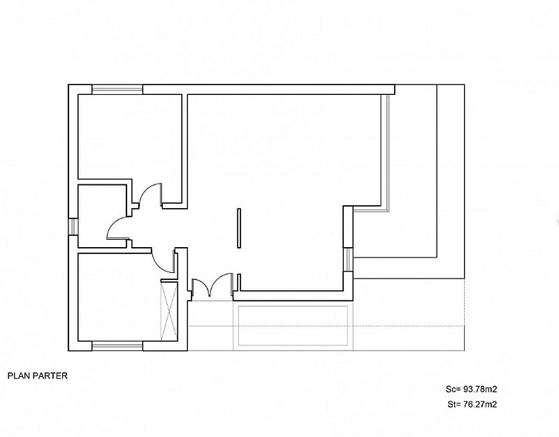 case mici cu doua dormitoare Small two bedroom house plans 4