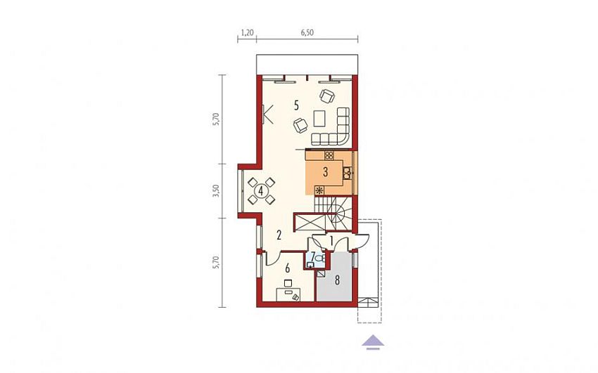 proiecte de case moderne cu etaj Modern two story house plans 3