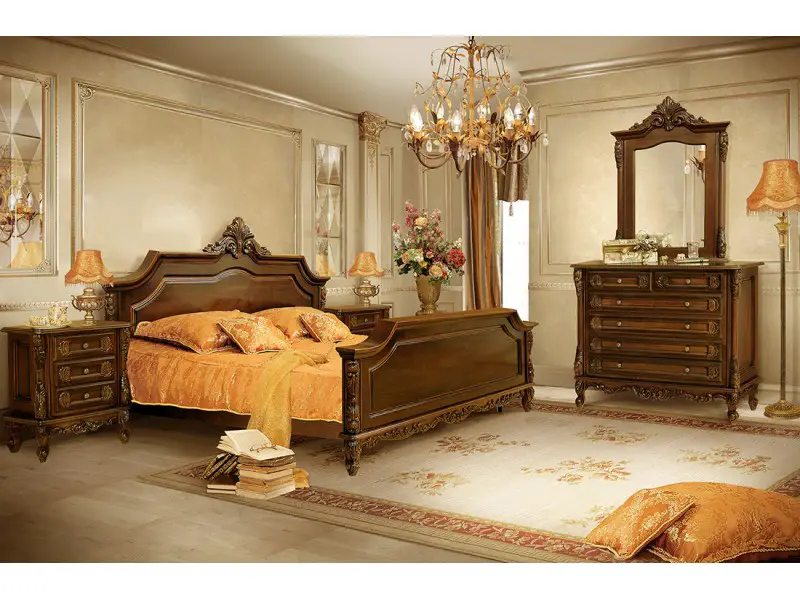 mobilier din lemn masiv pentru dormitor 4