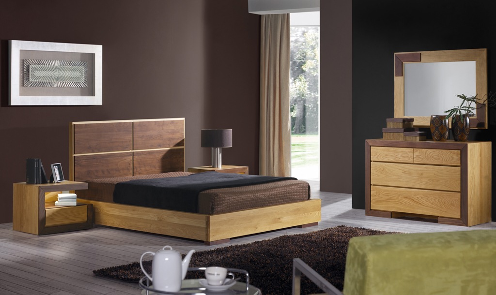 mobilier din lemn masiv pentru dormitor 5