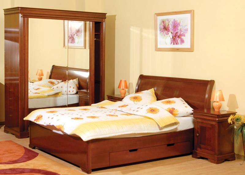 mobilier din lemn masiv pentru dormitor 1