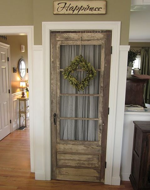 How to use old doors and windows at home
