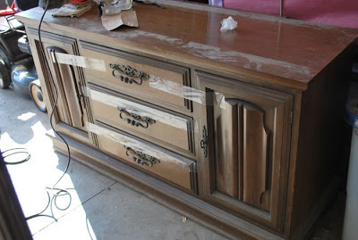 Old dressers makeover with a little paint at home