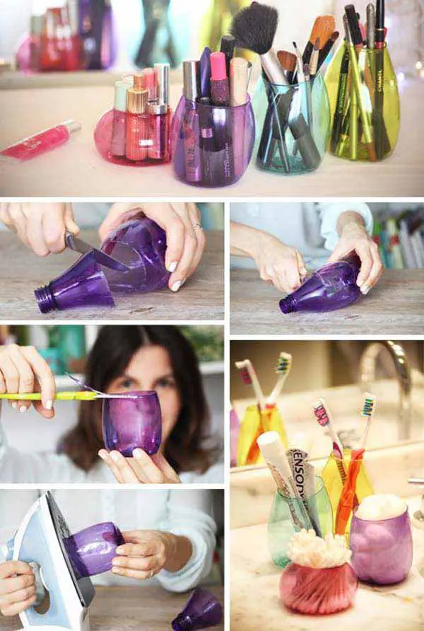 DIY projects using plastic bottles at home
