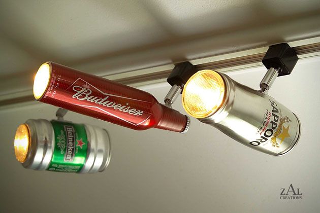 Craft ideas for beer cans at home