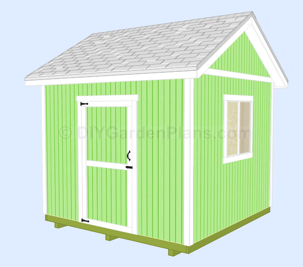 construirea unei magazii din lemn building a garden shed 8