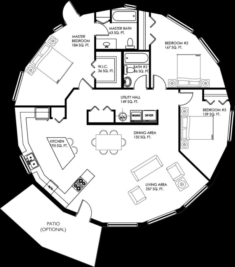 Circular House Plans Shapes From Nature